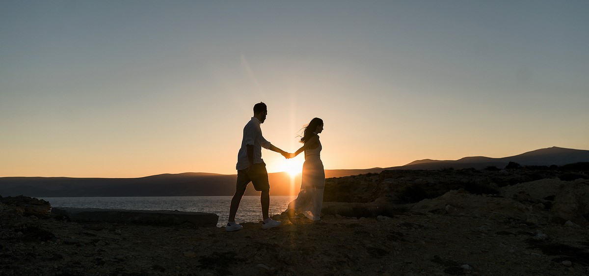 George and Chrysanthi wedding in Koufonisia